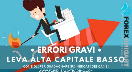 Errori gravi nel forex