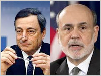 Cambio di passo di Bce e Fed