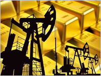 Collasso di oro e petrolio