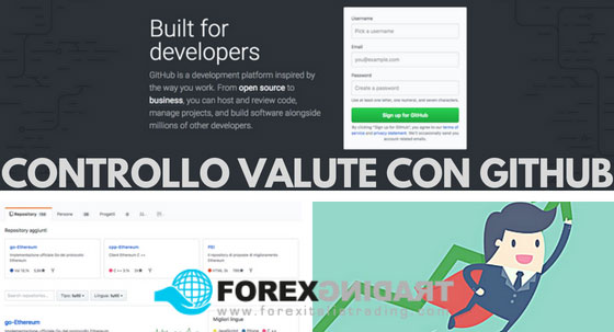 Controllo valute con github