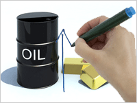 Rimbalzo di petrolio e oro